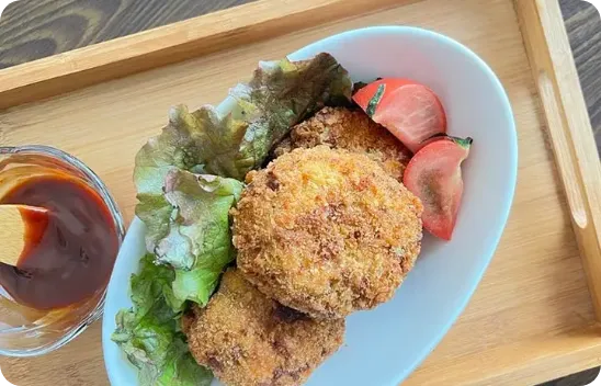 キャベツメンチ