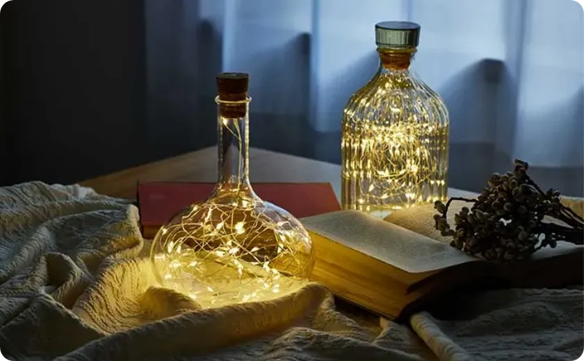 ランプとして飾って