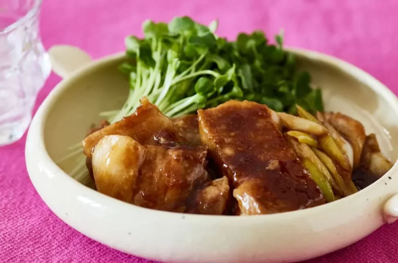 煮込まず完成！「食べたら角煮」〈簡単！5分で焼酎おつまみ⑪〉