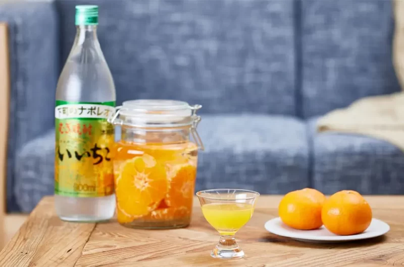 【みかん酒】まろやかな甘みとコクが楽しめるみかんの漬け込み酒