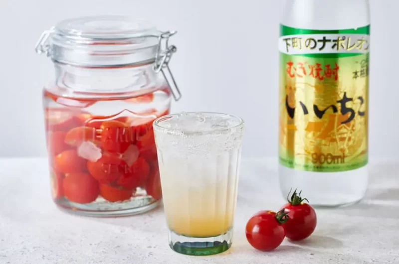 【トマト酒】食事のお供にも！ ミニトマトで手軽に作る、ほんのり甘酸っぱい漬け込み酒