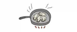 カリッと牡蠣の甘玉味噌だれ＜作り方②＞