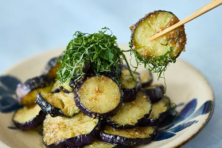 ナスの揚げ焼きめずらし味｜材料と作り方