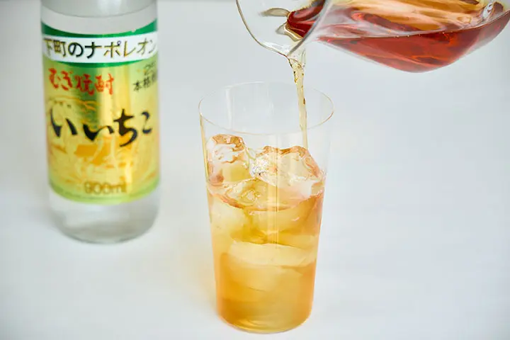 紅茶割りの作り方①