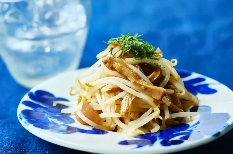 今夜は角打ち気分! もやしメンマ〈簡単!5分で焼酎おつまみ㊿〉