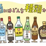 お酒の種類を一覧で解説！ 初心者さんも一目でわかる基本ガイド