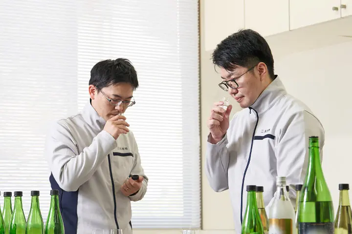 焼酎の利き酒