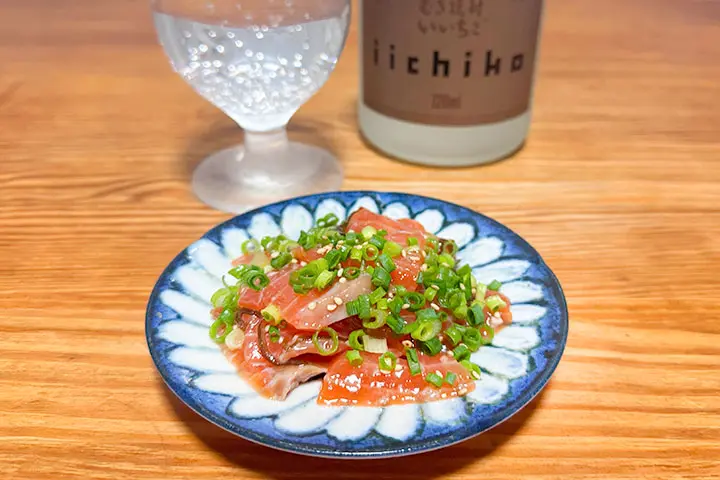 サーモンのやみつき塩昆布糀漬け