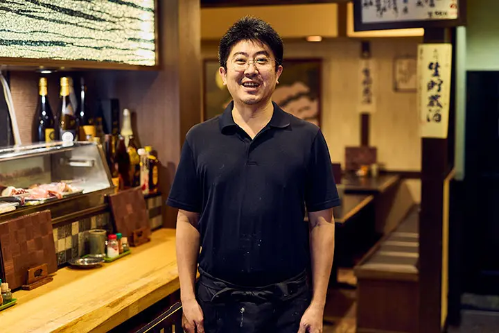 井筒屋の店主・川辺太一さん