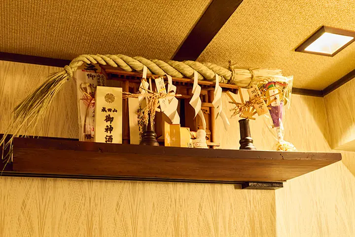 井筒屋の神棚