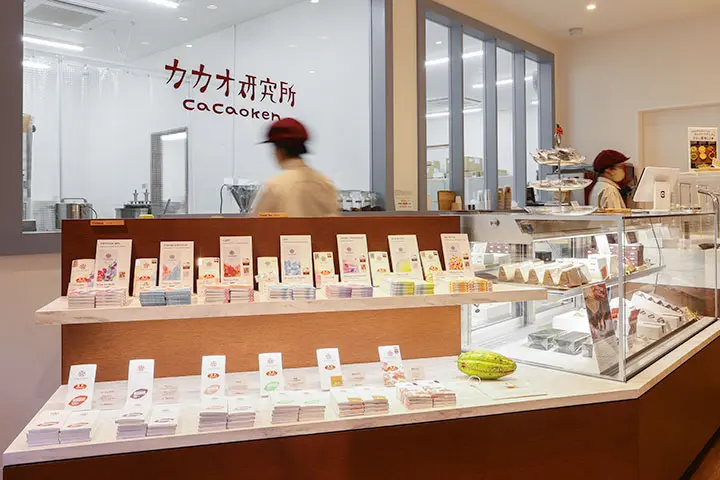 カカオ研究所・店内