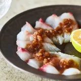 すっきり爽やか！ 鯛の煎り酒風カルパッチョ〈簡単！5分で焼酎おつまみ58〉