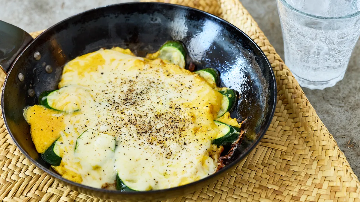 ズッキーニピザ