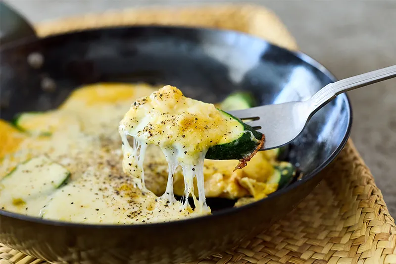 ズッキーニピザ｜材料と作り方