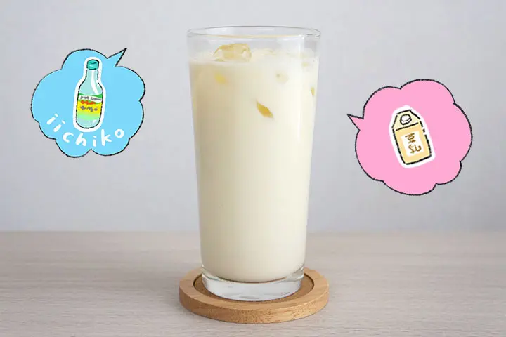 「いいちこ25度」の豆乳割り