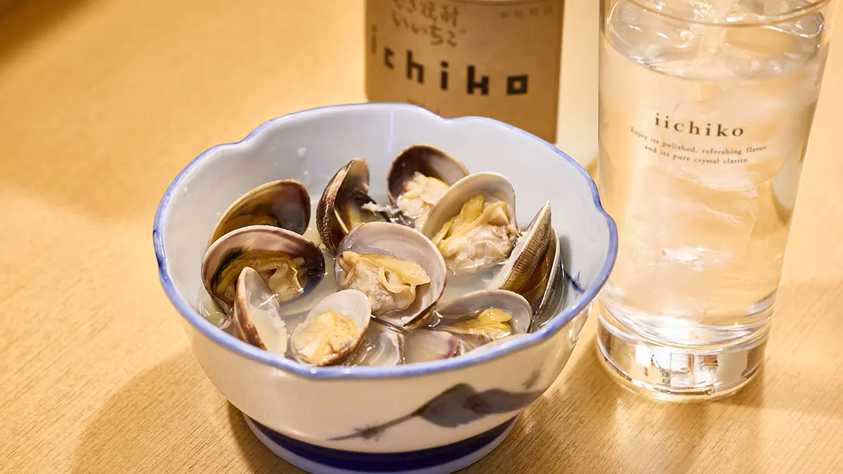 【あさりの酒蒸し】プロが教える！ 「いいちこシルエット」と楽しみたい春のおつまみレシピ