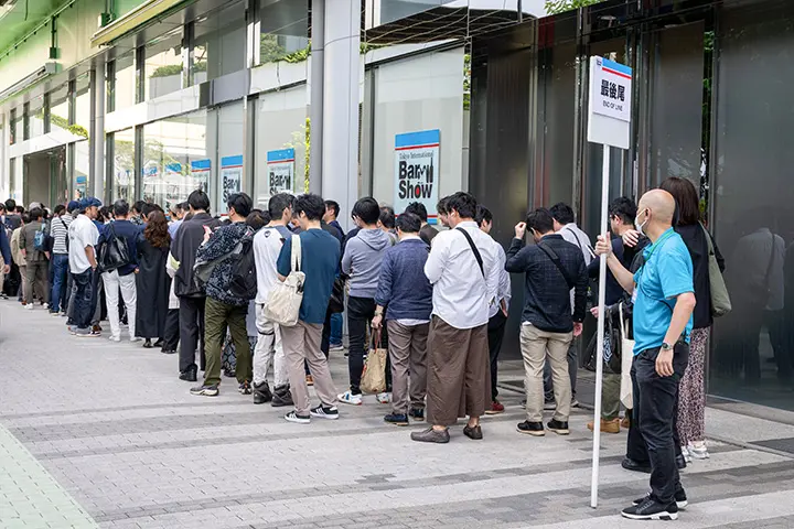 長蛇の列