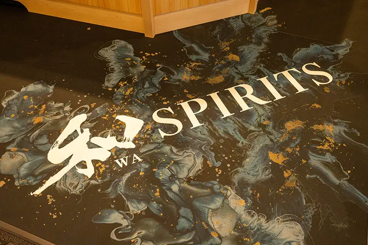 和SPIRITSの文字