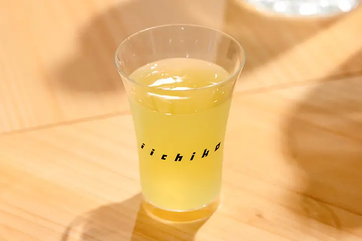 鹿山さんのカクテル「彩果実(いろどりかじつ)」
