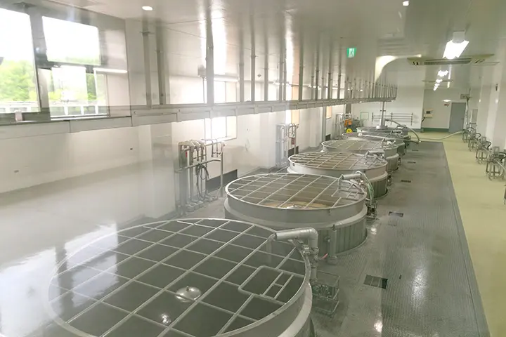 発酵室のタンク