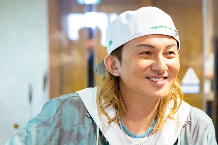 笑顔のISSAさん