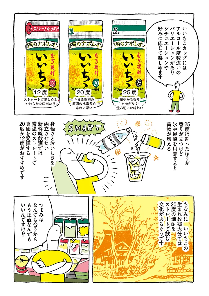 新幹線移動をブチあげろ! 機動力最強の酒器・いいちこカップ(作・増田薫さん)04